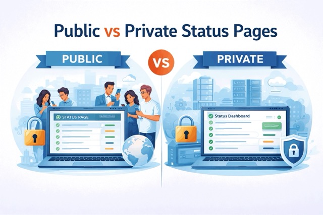 Public vs Private Status Pages: Which One Should You Use? (2026)